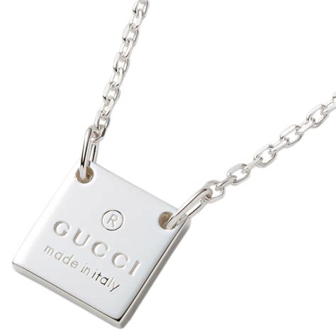 collane in argento gucci|Gucci gioielli argento: anelli, collane, bracciali, la nuova collezione.